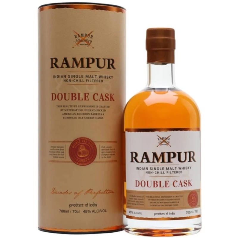 Rampur Double Cask Single Malt Whisky