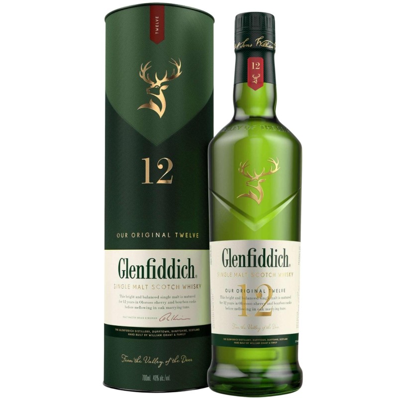 GLENFIDDICH MALT 12YR OLD 