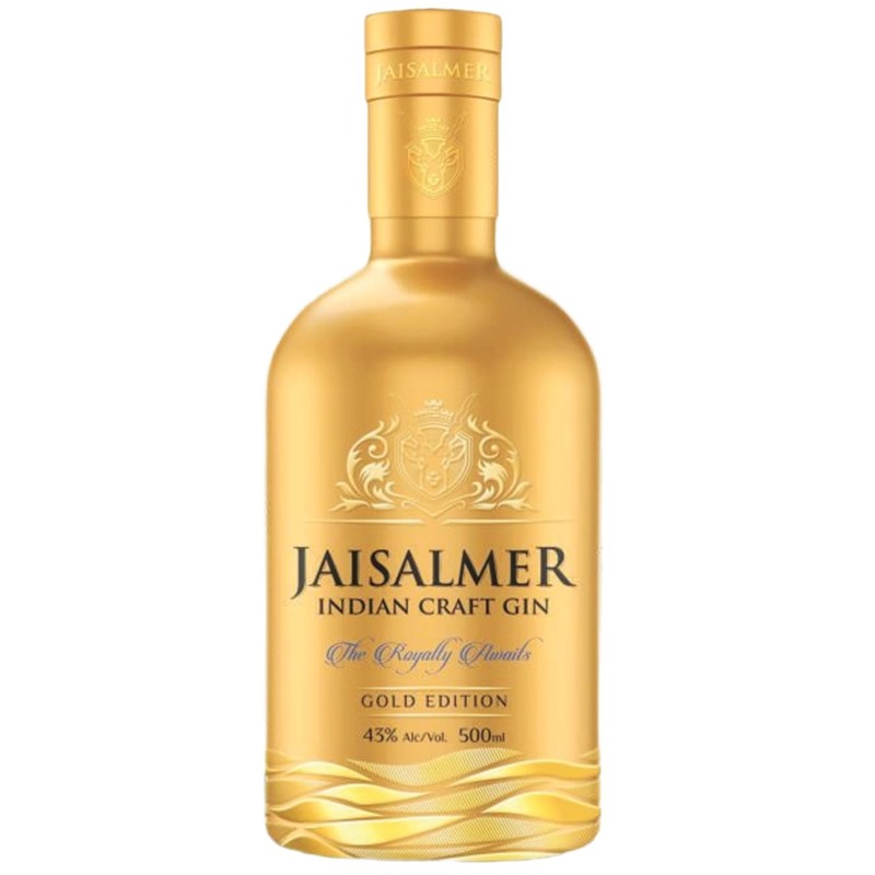 Jaisalmer Indian Craft Gin Gold Edition